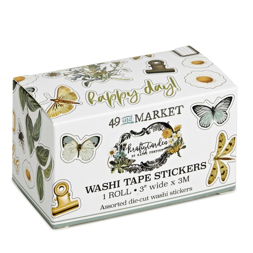 49 and Market - Krafty Garden - Washi Tape Stickers