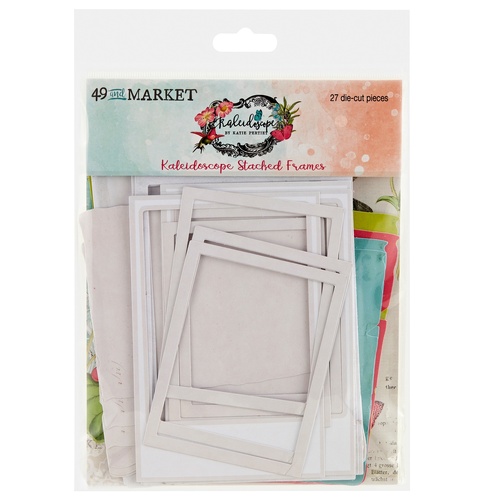 49 And Market - Kaleidoscope – Chipboard Stacked Frames