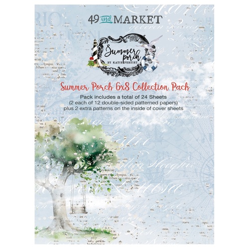 49 and Market - Summer Porch - 6x8 Collection Pack