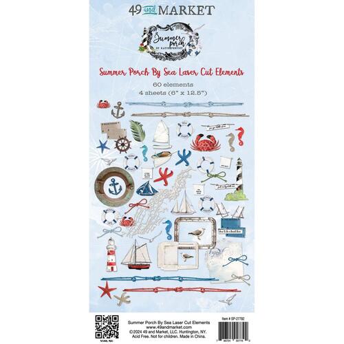 49 and Market - Summer Porch by Sea - Laser Cut Elements