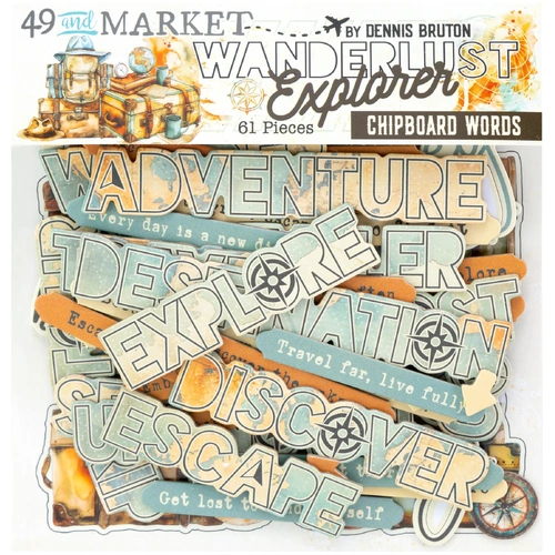 49 And Market - Wanderlust Explorer – Chipboard Words