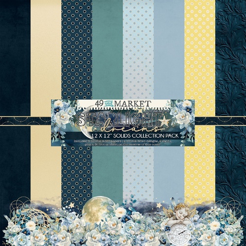 49 and Market - Starlight Dreams Solids - 12x12 Collection Pack