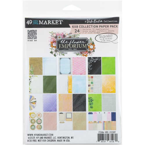 49 and Market - The Flower Emporium - 6x8 Collection Pack