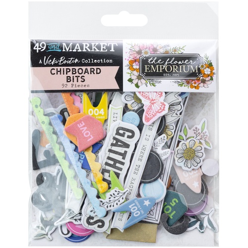 49 And Market - The Flower Emporium – Chipboard Bits