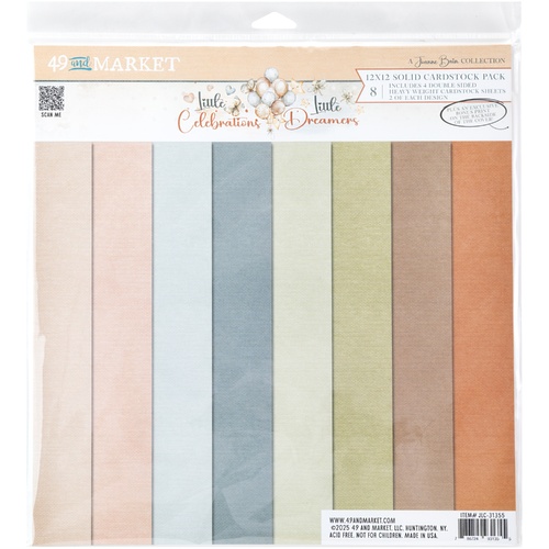 49 and Market - Little Dreamer/Celebrations Solids - 12x12 Collection Pack
