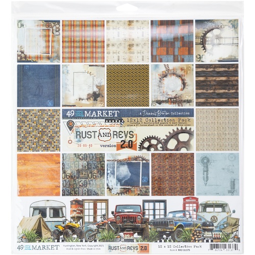 49 and Market - Rust & Revs 2.0 - 12x12 Collection Pack