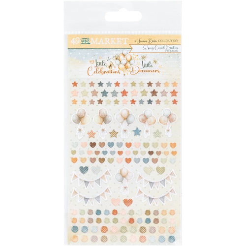 49 and Market - Little Dreamer/Little Celebrations - Epoxy Coated Stickers