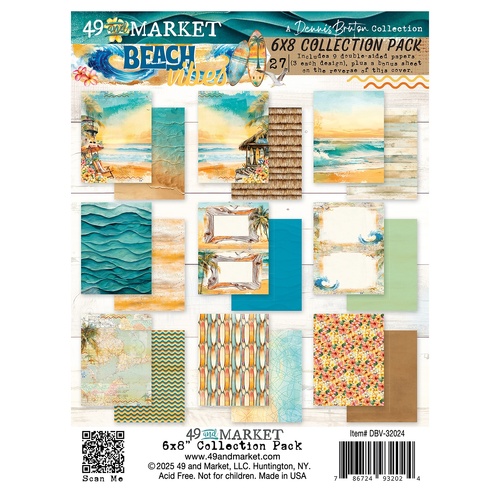 49 and Market - Beach Vibes - 6x8 Collection Pack