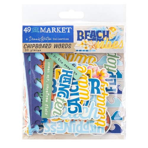 49 And Market - Beach Vibes – Chipboard Words
