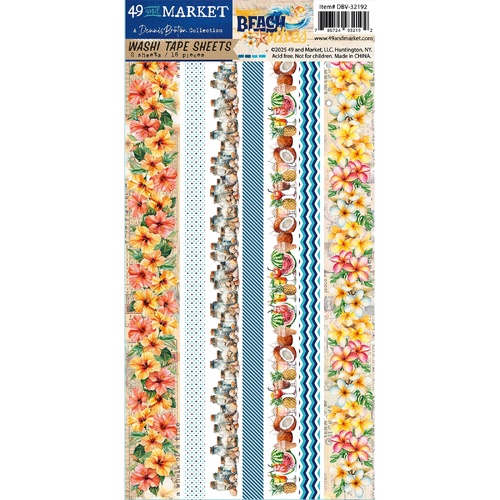 49 and Market - Beach Vibes - Washi Tape Sheets