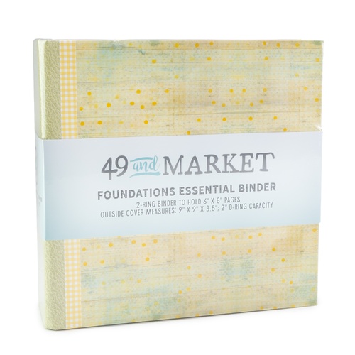 49 and Market - Botanical Buzz - Foundations Essential Binder