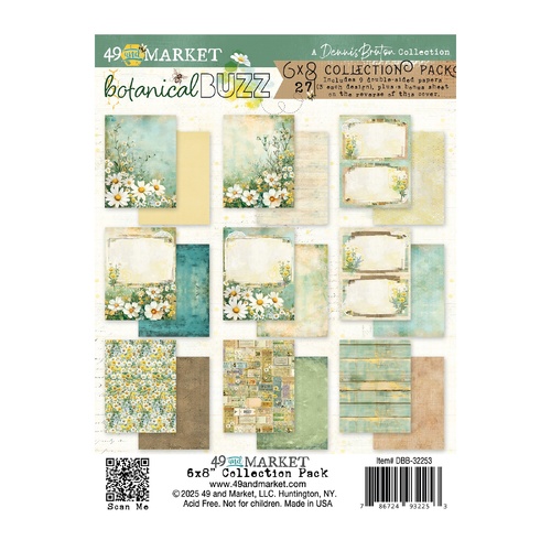 49 and Market - Botanical Buzz - 6x8 Collection Pack