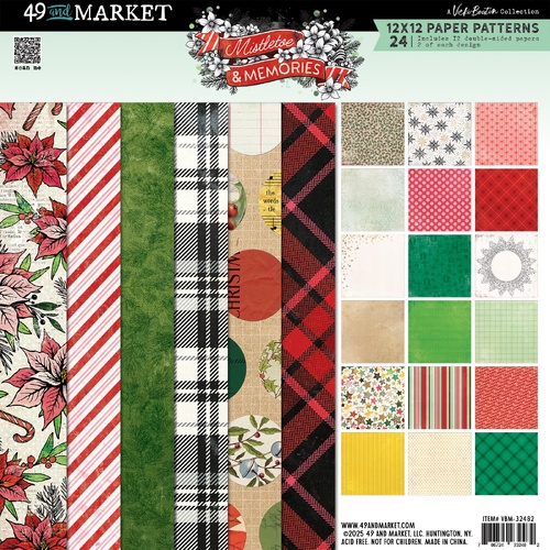 49 and Market - Mistletoe & Memories - 12x12 Paper Pad