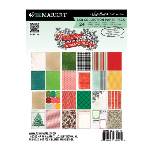 49 and Market - Mistletoe & Memories - 6x8 Collection Pack