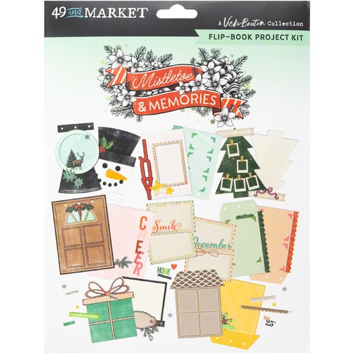 49 and Market - Mistletoe & Memories - Flip Book Kit