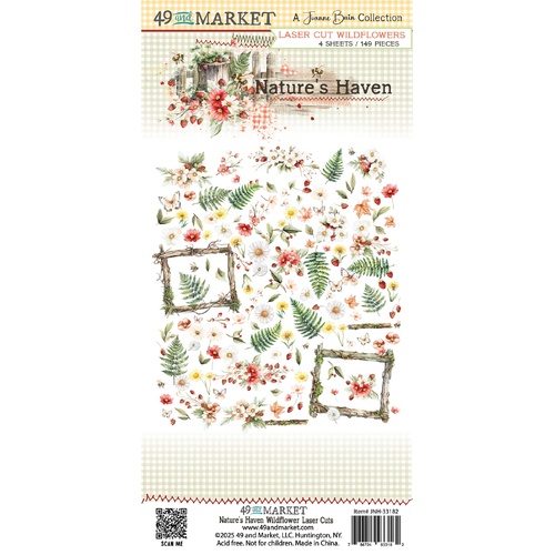 49 and Market - Nature's Haven Wildflower - Laser Cut Elements