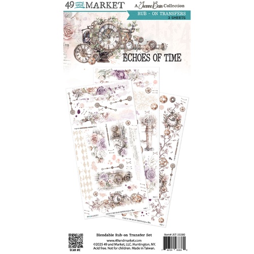 49 and Market - Echoes of Time - Rub-On Transfers