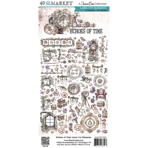 49 and Market - Echoes of Time - Laser Cut Elements