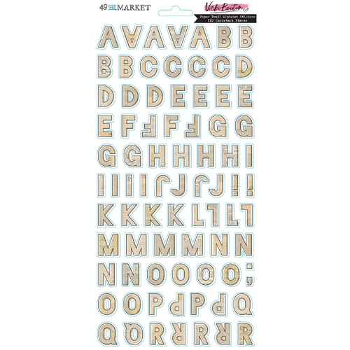 49 and Market - Vicki Boutin's Paper Trail Alphabet Stickers