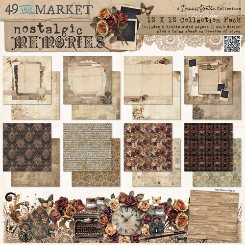 49 and Market - Nostalgic Memories - 12x12 Collection Pack