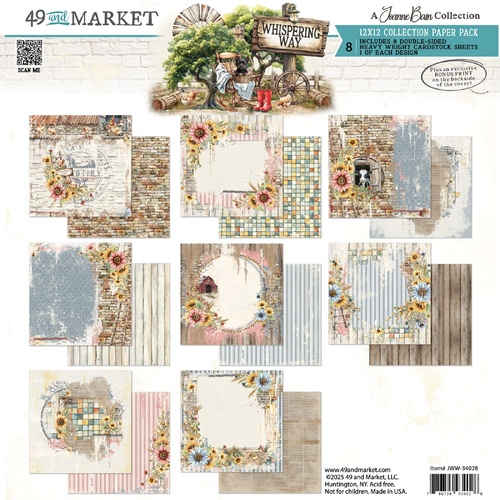 49 and Market - Whispering Way - 12x12 Collection Pack