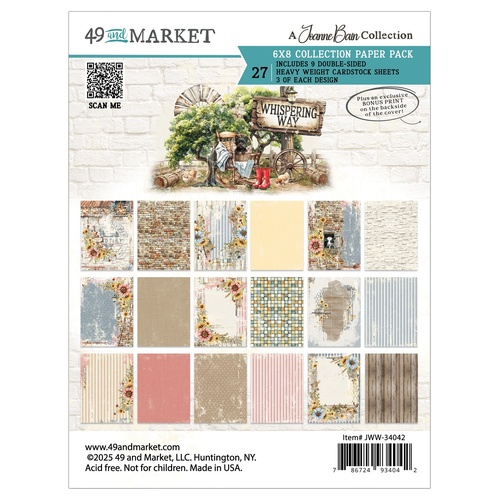 49 and Market - Whispering Way - 6x8 Collection Pack
