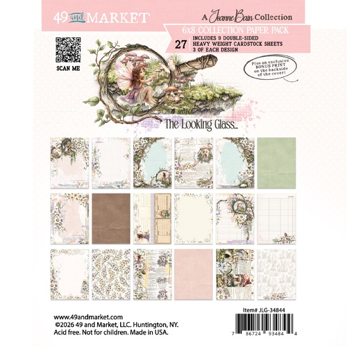 49 and Market - The Looking Glass - 6x8 Collection Paper Pack