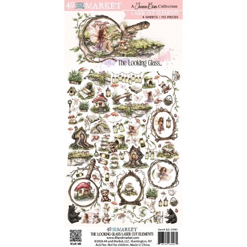 49 and Market - The Looking Glass - Laser Cut Elements