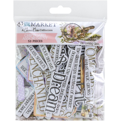 49 And Market - The Looking Glass – Chipboard Assortment