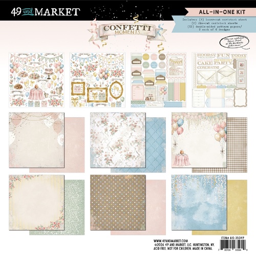 49 and Market - Confettie Moments - All-In-One Kit