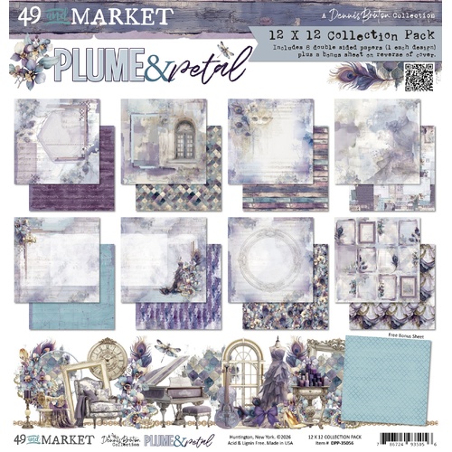 49 and Market - Plume & Petal - 12x12 Collection Pack