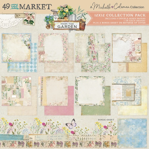 49 and Market - From the Garden - 12x12 Collection Paper Pack
