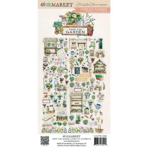 49 and Market - From the Garden - Laser Cut Elements