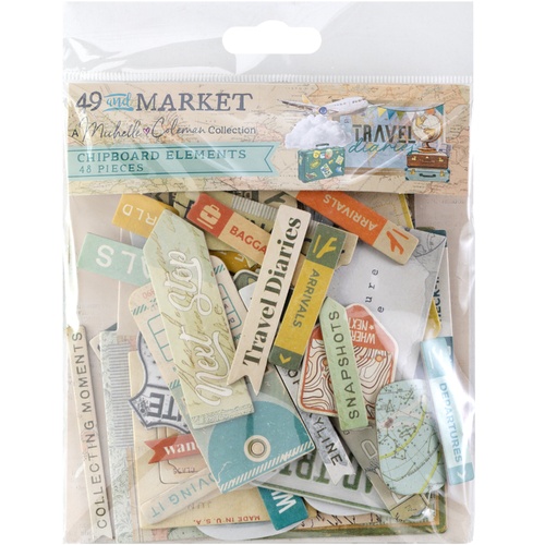 49 And Market - Travel Diaries – Chipboard Elements