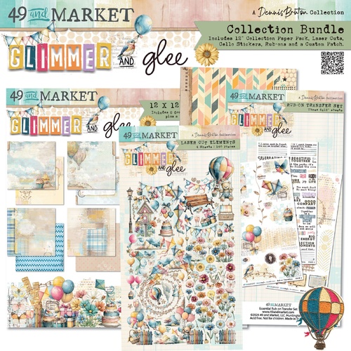 49 and Market - Glimmer & Glee - Collection Bundle With Patch