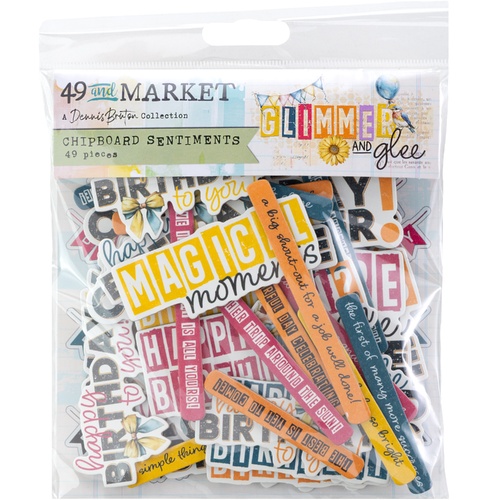 49 And Market - Glimmer & Glee – Chipboard Sentiments