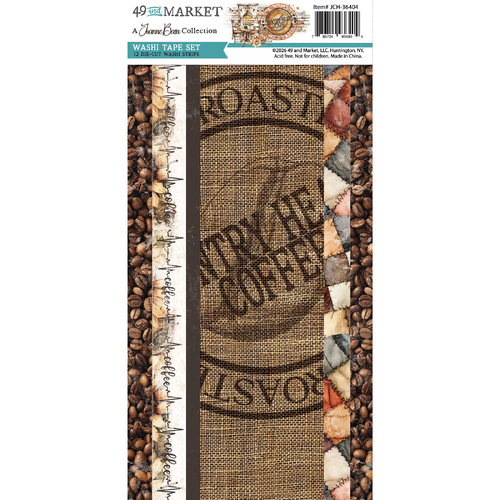 49 and Market - Country Heart Cafe - Washi Tape Set