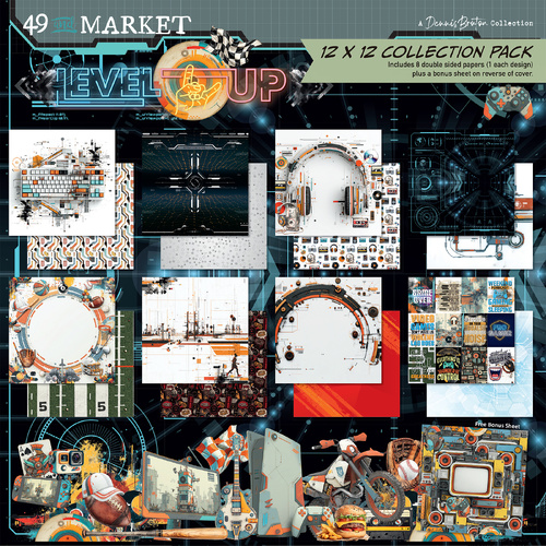49 and Market - Level Up - 12x12 Collection Paper Pack