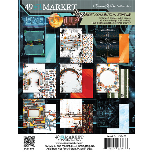 49 and Market - Level Up - 6x8 Collection Paper Pack