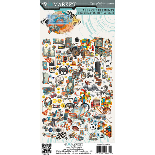 49 and Market - Level Up - Laser Cut Elements