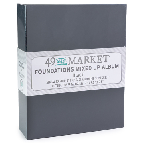 49 and Market - Foundations Mixed Up Portrait Album 2 - Black 
