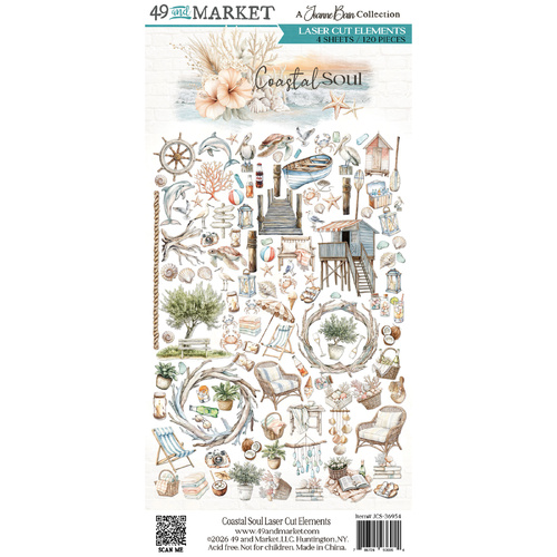 49 and Market - Coastal Soul - Laser Cut Elements