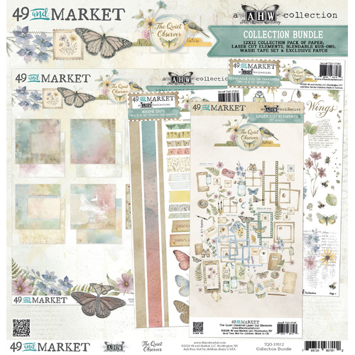 49 and Market - The Quiet Observer - Collection Bundle With Patch
