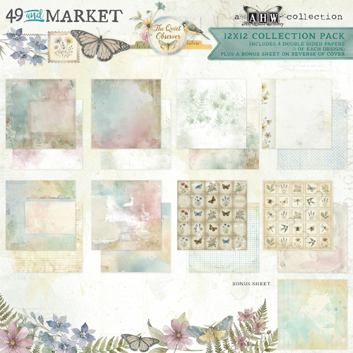 49 and Market - The Quiet Observer - 12x12 Collection Paper Pack