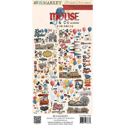 49 and Market - Mouse & Co - Laser Cut Elements