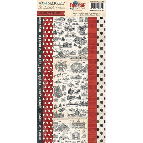 49 and Market - Mouse & Co - Washi Tape Set
