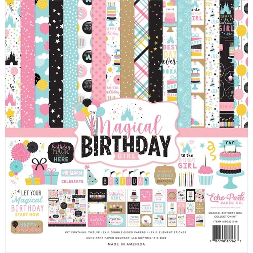 **Echo Park - Magical Birthday Girl - 12x12 Collection Kit