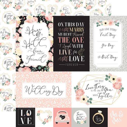 Echo Park - Wedding - Multi Journaling Cards
