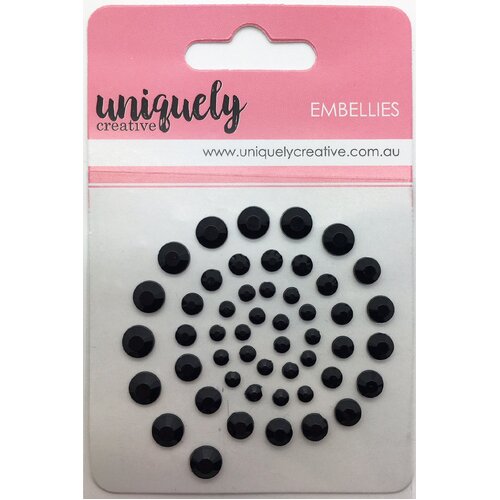 Uniquely Creative - Rhinestones - Black