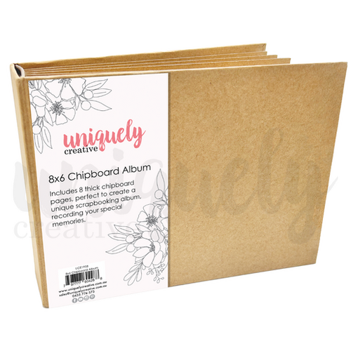 Uniquely Creative - 8" X 6" Chipboard Album